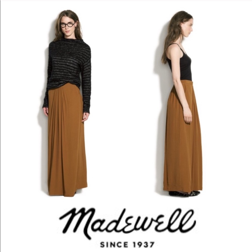 Madewell Midnight Pillar Maxi Skirt